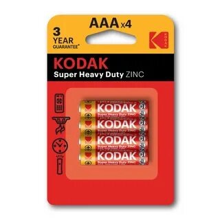 Батарейка KODAK R03 4шт на блистере