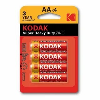Батарейка KODAK R6 4шт на блистере