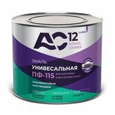 Эмаль Сайвер АС-12 ПФ-115 вишневый 1.8кг