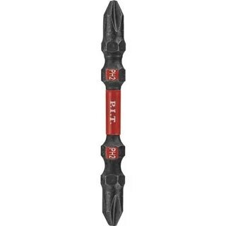 Бита двусторонняя P.I.T. PH2-PH2*65мм