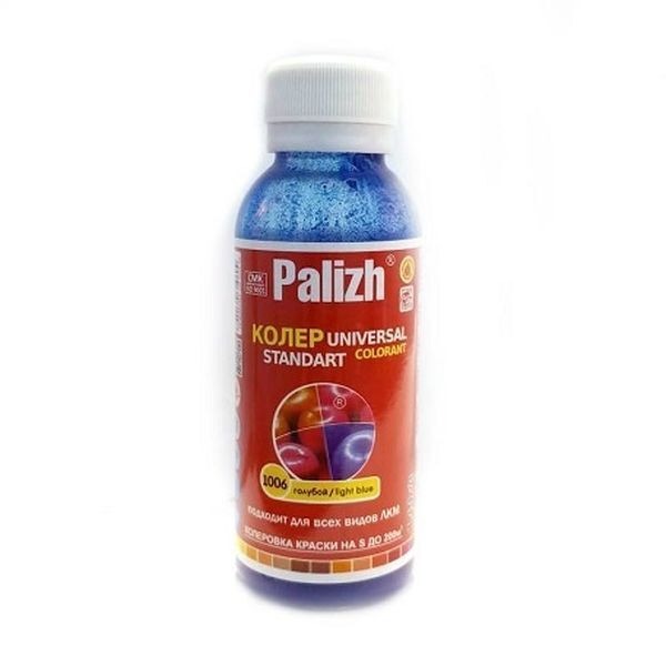 Колер Palizh №1006 голубой 100 (мл)