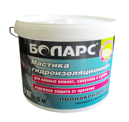 Мастика гидроизоляционная БОЛАРС "Полиакриловая"