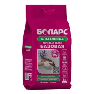 Шпаклевка гипсовая Боларс Базовая 5кг