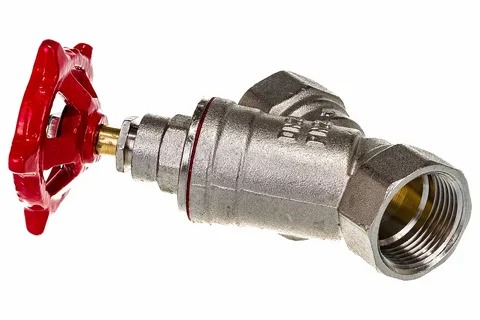 Кран вентиль латунь ALTStreem косой 3/4