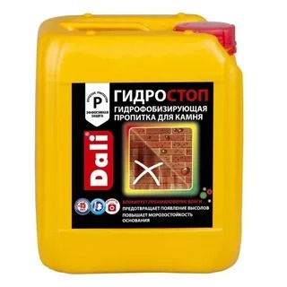 Гидростоп Dali пропитка для камня гидрофобизирующая 10л