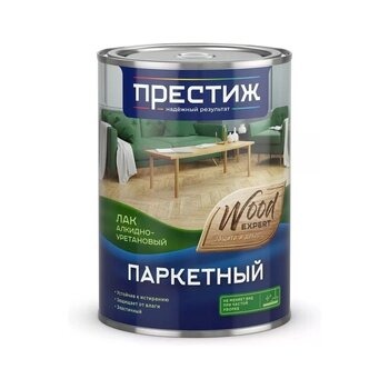 Лак паркетный Престиж Д 0,9 л паркетный матовый