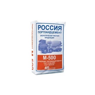 Цемент М500 (40кг) (40/35)