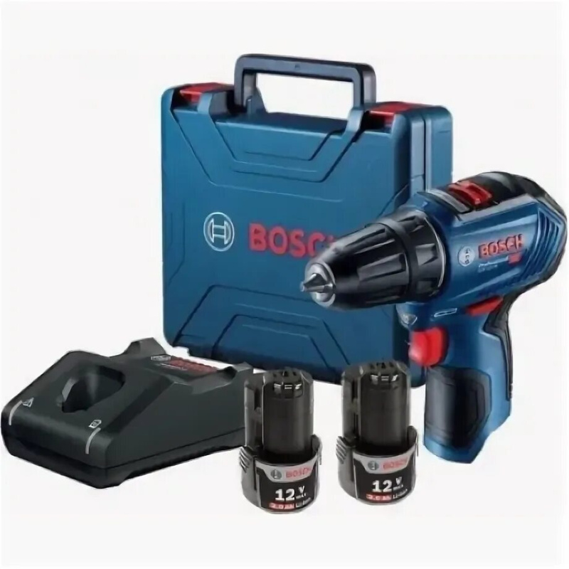 Шуруповерт аккумуляторный BOSCH GSR 12V-30 2x2.0 Ач