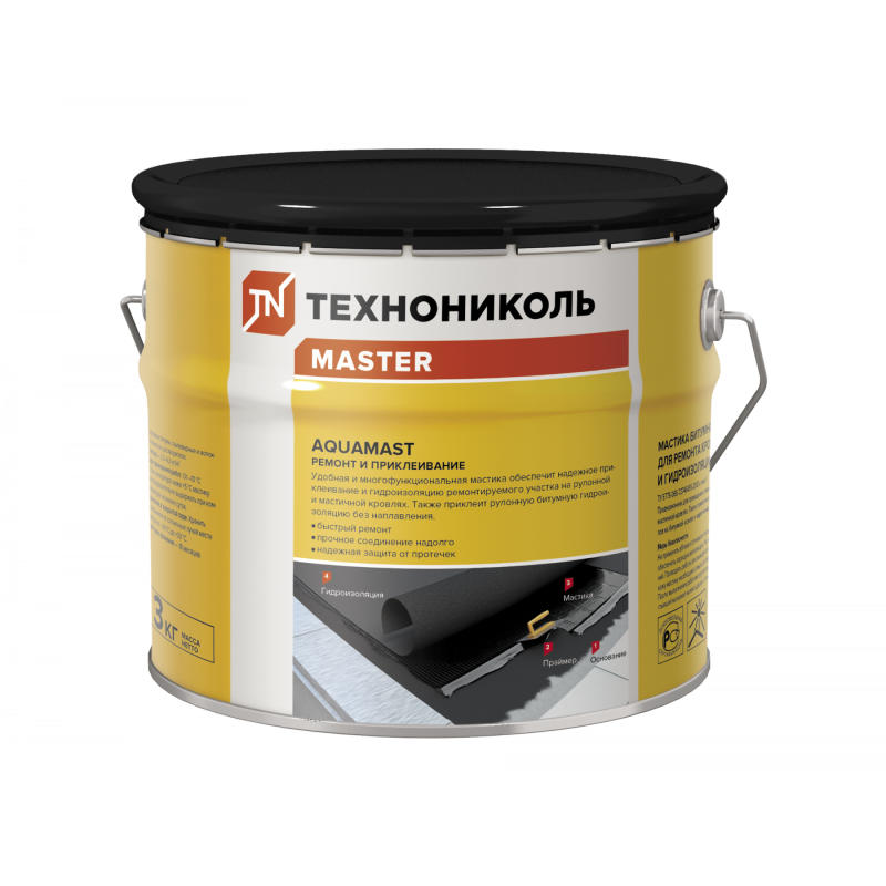 Мастикадля ремонта ТЕХНОНИКОЛЬ 