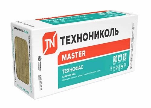 Плиты из каменной ваты Технониколь Технофас 1200*600*80, 145кг/м3, 2.16м2 (6) (32)