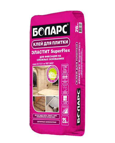 клей для плитки Эластит