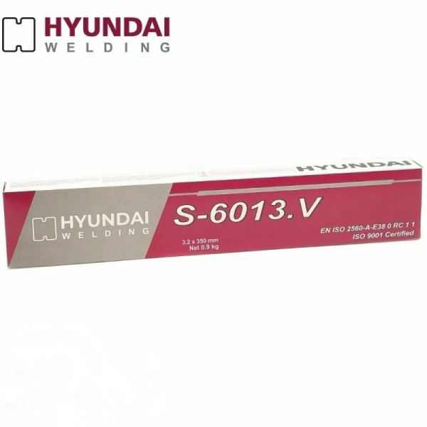 Электроды сварочные Hyundai Welding S-6013.V 3.2мм (0,9кг)