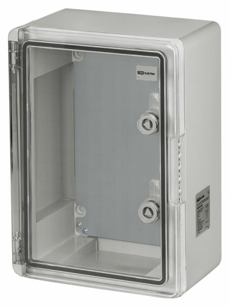 Бокс пластиковый, прозр.крышка, навесной ЩМП-0-2 ABS IP65 330*250*140, -45 до+75 CHIRAG