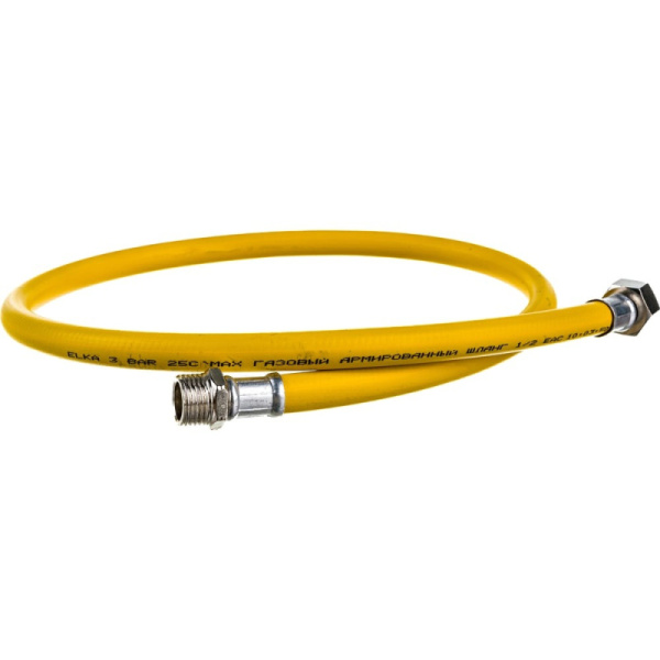 Шланг газовый ПВХ Elka 1/2" вн/вн 50 (см) 10*15