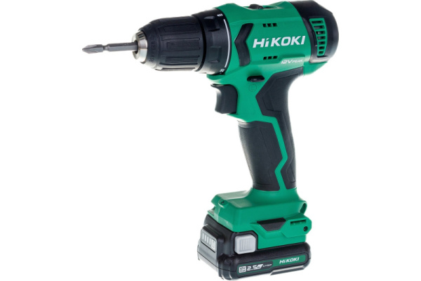 Шуруповерт аккумуляторный HiKOKI DS12DA 38Нм 2x25 Lion